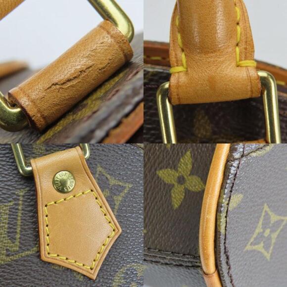 LOUIS VUITTON Brown Monogram Leather Bag - Picture 8 of 11